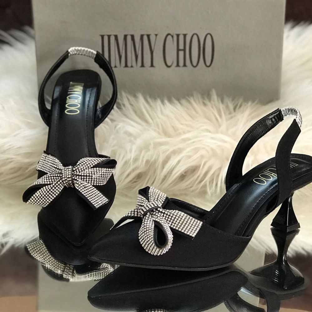 Sparkle Luxe Glitter Pumps – Premium Crystal High Heels