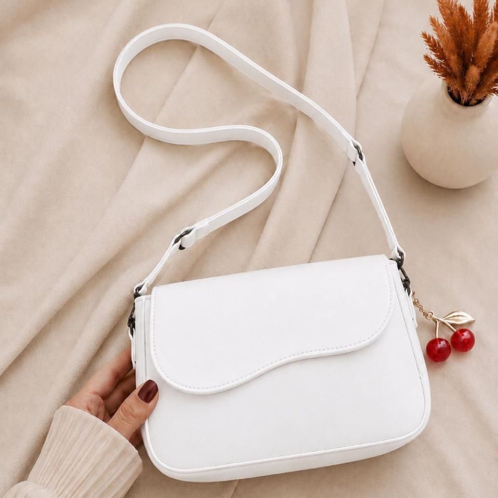 Cherry Charm Crossbody Bag 🍒